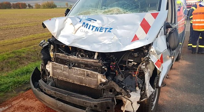 Unfall (Foto: FFW Bad Frankenhausen)