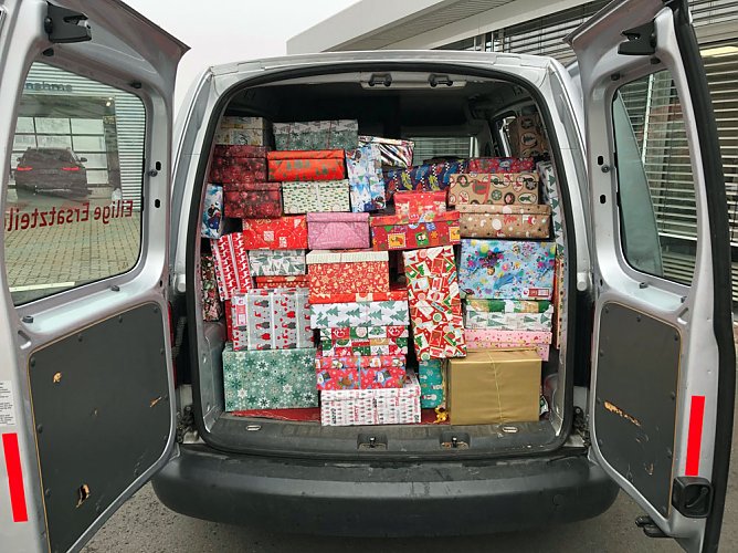 Weitere Aktion Weihnachten im Schuhkarton (Foto: D&uuml;ne)
