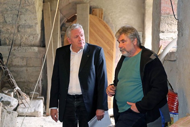 Lions Club Sondershausen unterst&uuml;tzt Sanierungsarbeiten (Foto: Christian Hengstermann)