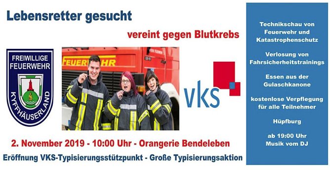 Er&ouml;ffnung Typisierungsst&uuml;tzpunkt steht bevor (Foto: FFW Bendeleben)