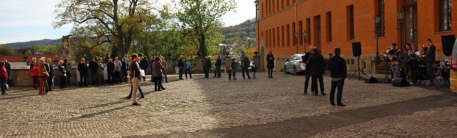 An der Musik "geschnuppert" (Foto: Karl-Heinz Herrmann)