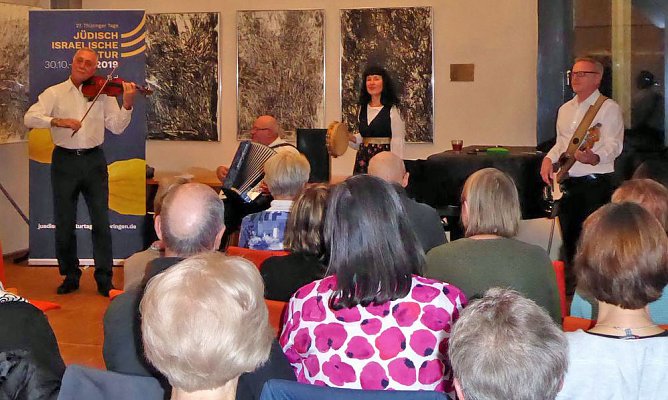Stimmungsvolles Klezmerkonzert in der Cruciskirche (Foto: Edith Baars)