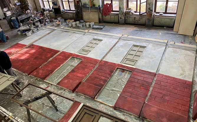 Kulisse EVITA (Foto: Theater Nordhausen)