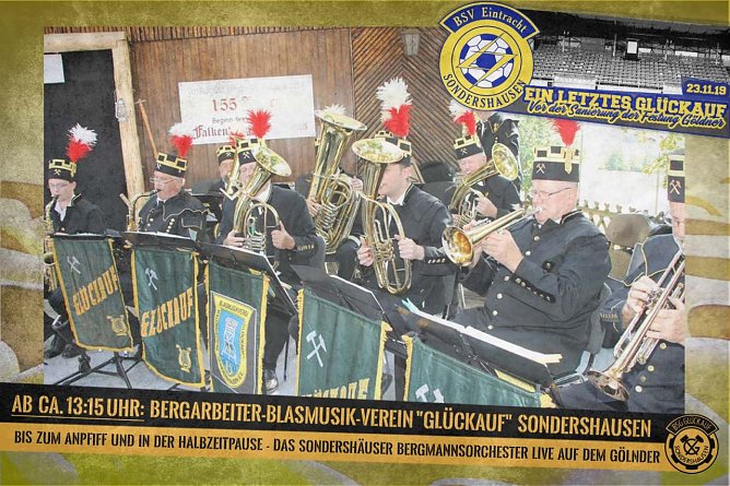 Ein Abschied mit Pauken und Trompeten (Foto: BSV Eintracht Sondershausen) Ein Abschied mit Pauken und Trompeten (Foto: BSV Eintracht Sondershausen)