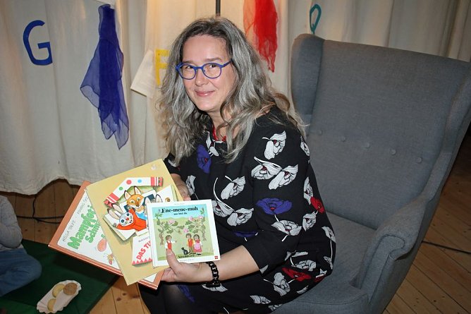 Vorlese-Event in Großfurra (Foto: Karl-Heinz Herrmann) Vorlese-Event in Großfurra (Foto: Karl-Heinz Herrmann)