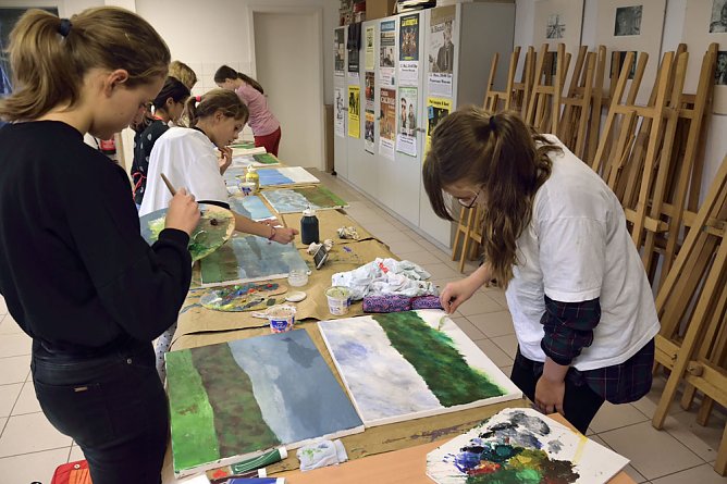 11. JugendKunstBiennale in Vorbereitung (Foto: Fred B&ouml;hme)