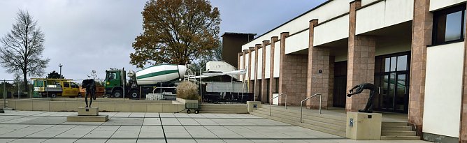 Baumaßnahmen und Veranstaltungen im Panorama Museum (Foto: Fred Böhme) Baumaßnahmen und Veranstaltungen im Panorama Museum (Foto: Fred Böhme)