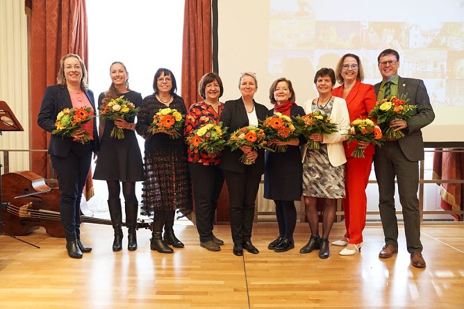 Eine Festveranstaltung zur Silberhochzeit (Foto: Tino Sieland)