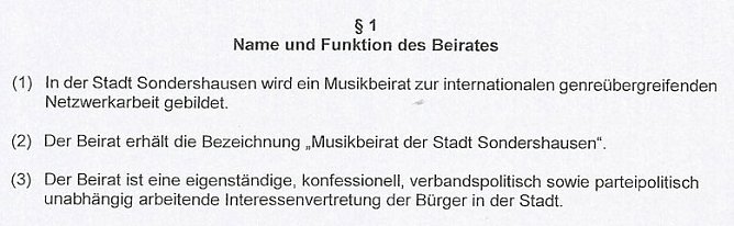 Satzung f&uuml;r den Musikbeirat beschlossen (Foto: Karl-Heinz Herrmann)