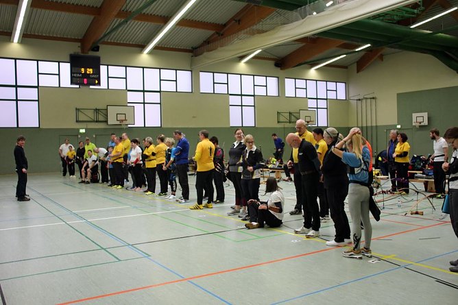 10. Adventsturnier im Bogenschie&szlig;en gut besetzt (Foto: Karl-Heinz Herrmann)