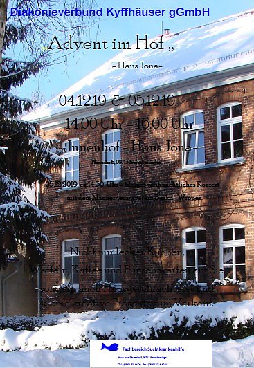 Advent im Hof und Weihnachtsmärkte (Foto: Haus Jona) Advent im Hof und Weihnachtsmärkte (Foto: Haus Jona)