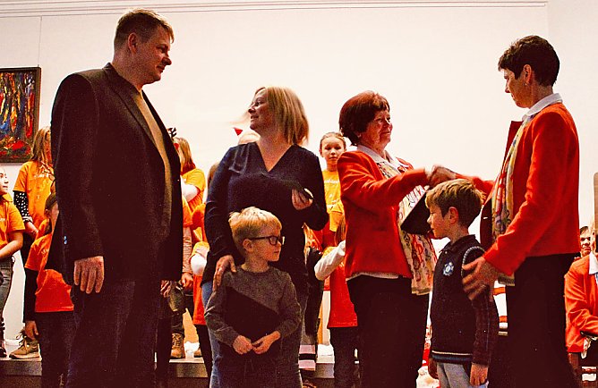 Musikalische Klasse und Weihnachtsüberraschung (Foto: Marion Haas) Musikalische Klasse und Weihnachtsüberraschung (Foto: Marion Haas)