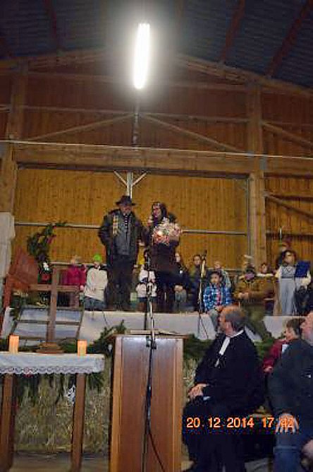 Bescherung in Seehausen (Foto: Kerstin Hesse)