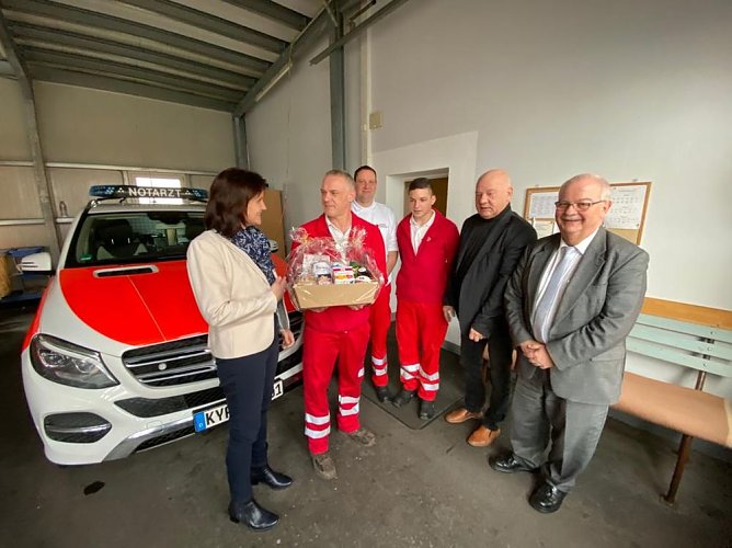 Weihnachtsbesuche der Landr&auml;tin im Kyffh&auml;userkreis (Foto: Landratsamt Kyffh&auml;userkreis)