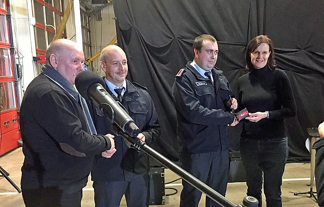 Neue Fahrzeuge für die Stützpunktfeuerwehr Bad Frankenhausen (Foto: privat) Neue Fahrzeuge für die Stützpunktfeuerwehr Bad Frankenhausen (Foto: privat)