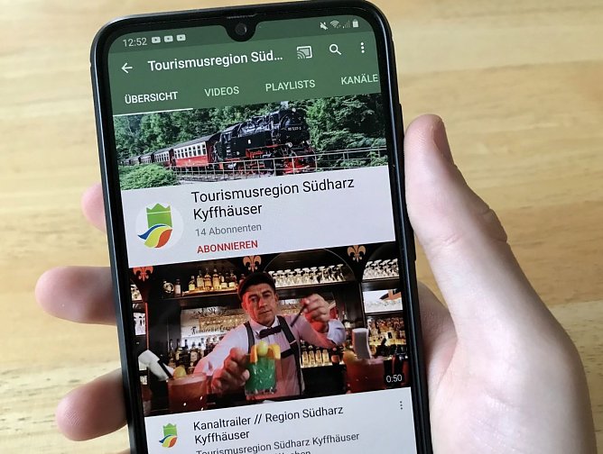 YouTube-Kanal Südharz Kyffhäuser gestartet (Foto: Tourismusverband Südharz Kyffhäuser e.V.) YouTube-Kanal Südharz Kyffhäuser gestartet (Foto: Tourismusverband Südharz Kyffhäuser e.V.)