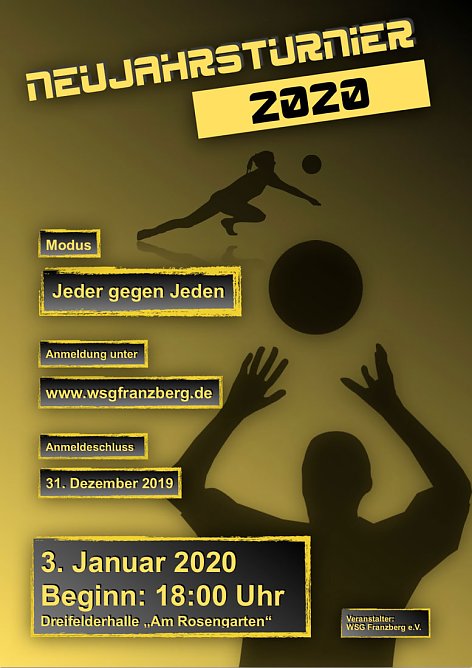 Neujahrsturnier im Volleyball (Foto: privat)