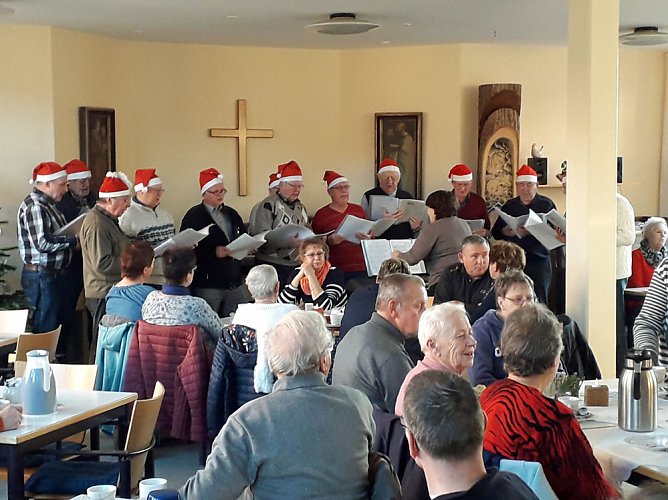 Adventsfeier im Haus Jona (Foto: A. Schwarzer)