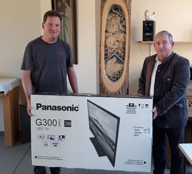 Gelungene Weihnachts&uuml;berraschung im Haus Jona (Foto: A. Schwarzer)