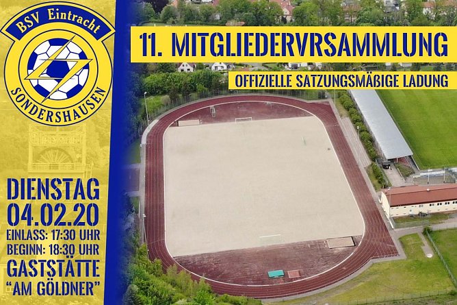 Mitgliederversammlung beim BSV (Foto: BSV Eintracht Sondershausen)