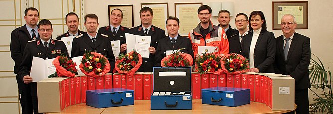 Bestellung F&uuml;hrungskr&auml;fte im Katastrophenschutz (Foto: Karl-Heinz Herrmann)