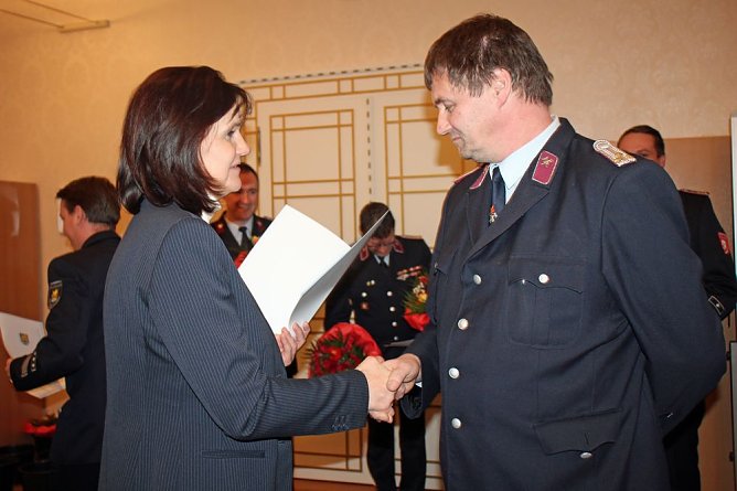 Bestellung F&uuml;hrungskr&auml;fte im Katastrophenschutz (Foto: Karl-Heinz Herrmann)