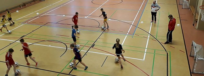 DFB-Mobil rollte nach Oldisleben (Foto: Thomas Röber) DFB-Mobil rollte nach Oldisleben (Foto: Thomas Röber)