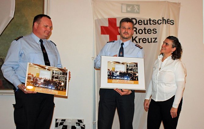 Pr&uuml;fung als Sanit&auml;ter bestanden (Foto: Karl-Heinz Herrmann)