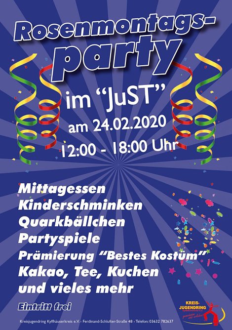 Rosenmontagsparty im "JuST" (Foto: JUST)