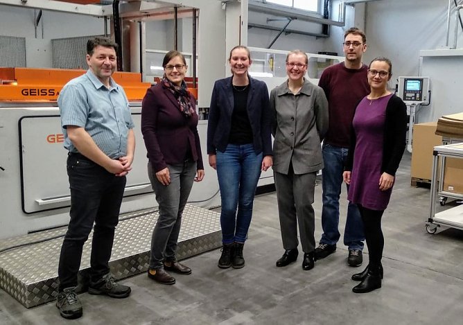 Französischer Besuch in Nordhäuser und Sondershäuser Unternehmen (Foto: Regionalmanagement) Französischer Besuch in Nordhäuser und Sondershäuser Unternehmen (Foto: Regionalmanagement)