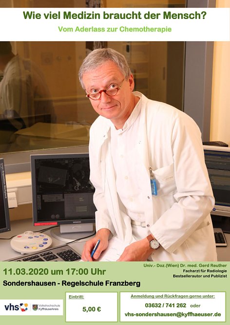 Wie viel Medizin braucht der Mensch? (Foto: Landratsamt Kyffhäuserkreis) Wie viel Medizin braucht der Mensch? (Foto: Landratsamt Kyffhäuserkreis)