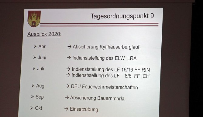 Gemeinsame Jahreshauptversammlung der FFW Bad Frankenhausens (Foto: Karl-Heinz Herrmann) Gemeinsame Jahreshauptversammlung der FFW Bad Frankenhausens (Foto: Karl-Heinz Herrmann)