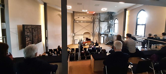 Zeitreise im 3. Kammerkonzert (Foto: Karl-Heinz Herrmann) Zeitreise im 3. Kammerkonzert (Foto: Karl-Heinz Herrmann)