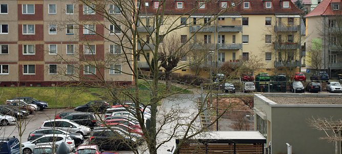 Weizenstra&szlig;e wird gesperrt (Foto: Karl-Heinz Herrmann)