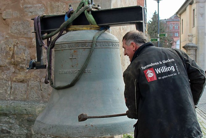 Trinitatis-Glocke erklang zum letzten Mal (Foto: Karl-Heinz Herrmann)