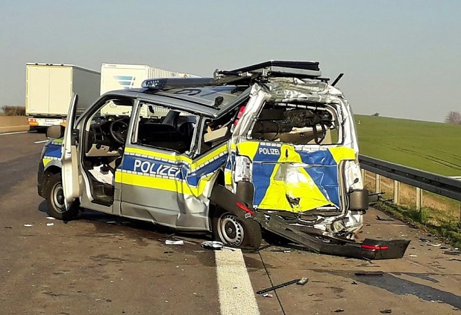 Was war auf Thüringens Autobahnen los? (Foto: Autobahnpolizei) Was war auf Thüringens Autobahnen los? (Foto: Autobahnpolizei)