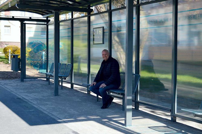 Bushaltestellen fertiggestellt (Foto: Stadt Sondershausen) Bushaltestellen fertiggestellt (Foto: Stadt Sondershausen)