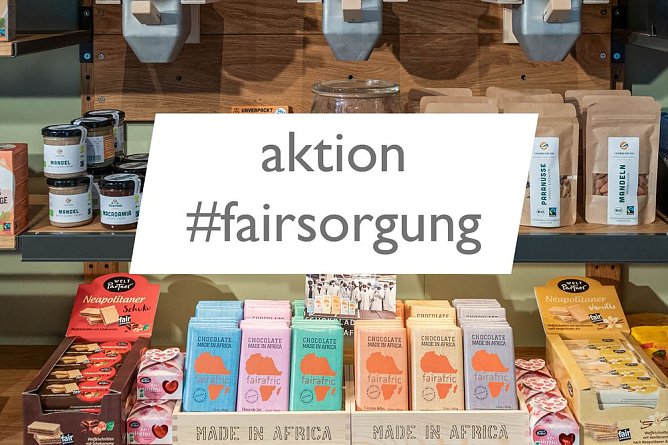 Fair Einkaufen weiterhin möglich! (Foto: Jana Groß) Fair Einkaufen weiterhin möglich! (Foto: Jana Groß)