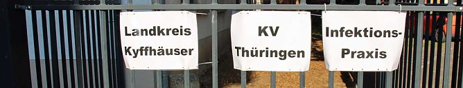 Infektionspraxis heute in Bad Frankenhausen übergeben (Foto: Karl-Heinz Herrmann) Infektionspraxis heute in Bad Frankenhausen übergeben (Foto: Karl-Heinz Herrmann)