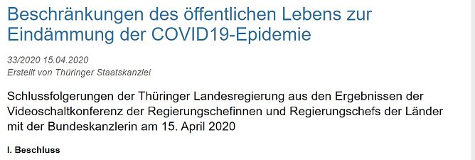 Erleichterte &Ouml;ffnung von Gesch&auml;ften? April, April in Th&uuml;ringen (Foto: Karl-Heinz Herrmann)