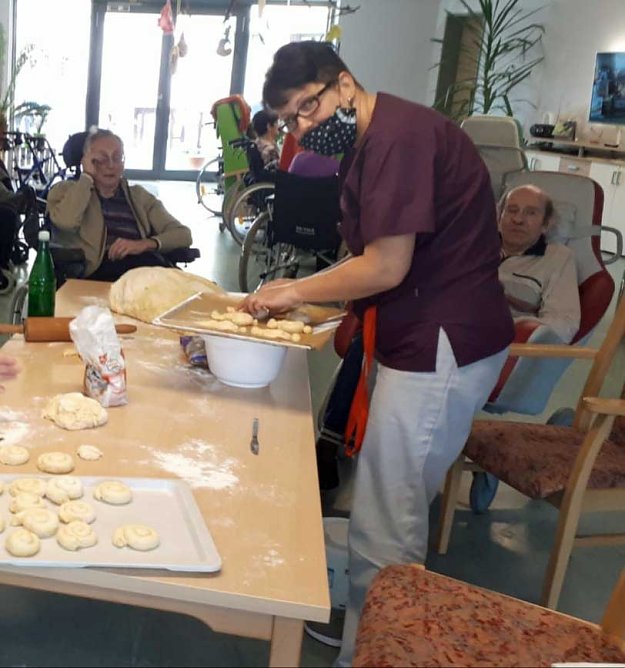Danke vom Seniorenzentrum "Am Waidhof" (Foto: Novalis Diakoniegesellschaft gGmbH ) Danke vom Seniorenzentrum "Am Waidhof" (Foto: Novalis Diakoniegesellschaft gGmbH )