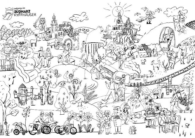 Den Südharz Kyffhäuser für Zu Hause! (Foto: Tourismusverband Südharz Kyffhäuser e.V.) Den Südharz Kyffhäuser für Zu Hause! (Foto: Tourismusverband Südharz Kyffhäuser e.V.)