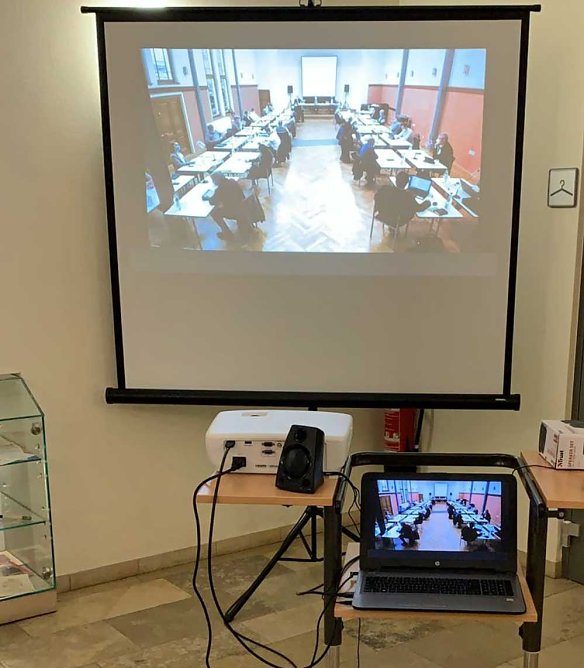 Einkaufszentrum SDH in der Bürgerfragestunde (Foto: privat) Einkaufszentrum SDH in der Bürgerfragestunde (Foto: privat)