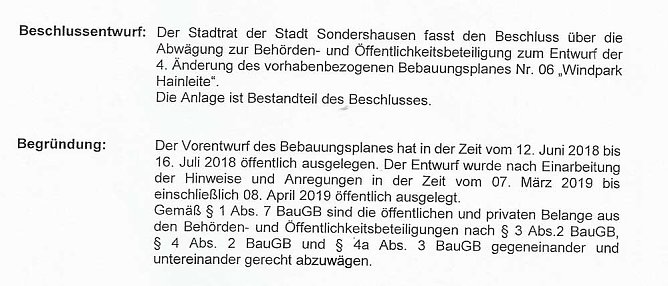 Weitere Beschlüsse im Stadtrat (Foto: Stadt Sondershausen) Weitere Beschlüsse im Stadtrat (Foto: Stadt Sondershausen)