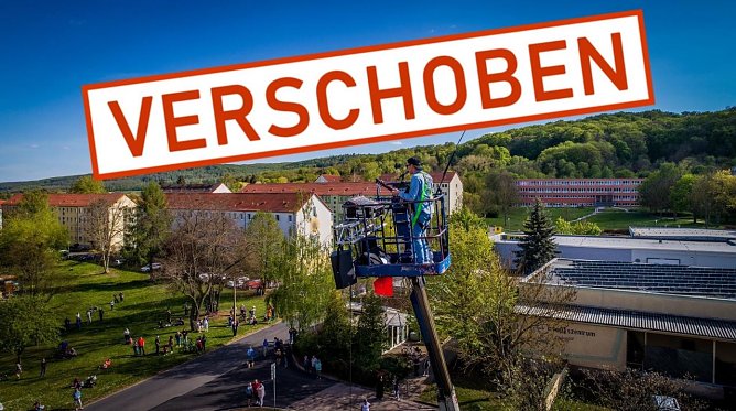 Hebebühnenkonzert verschoben (Foto: Stadt Sondershausen) Hebebühnenkonzert verschoben (Foto: Stadt Sondershausen)