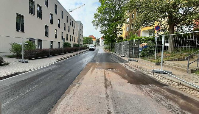 Karnstra&szlig;e bald wieder frei (Foto: Karl-Heinz Herrmann)