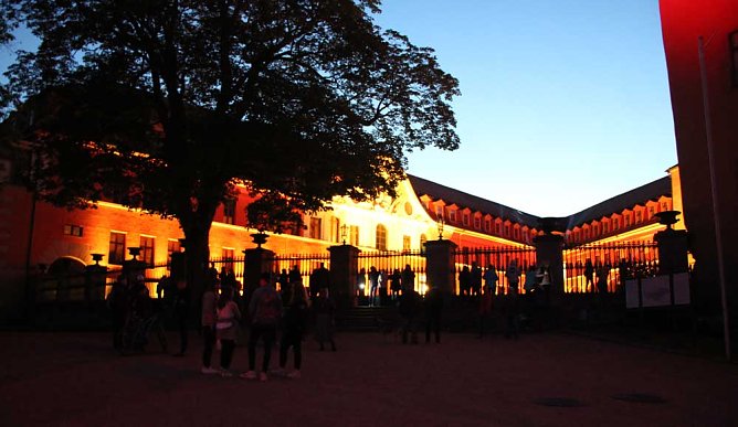 Erstmalig Schlossleuchten 2020 aber mit Fragezeichen (Foto: Karl-Heinz Herrmann) Erstmalig Schlossleuchten 2020 aber mit Fragezeichen (Foto: Karl-Heinz Herrmann)