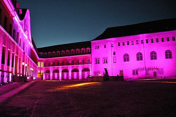 Erstmalig Schlossleuchten 2020 aber mit Fragezeichen (Foto: Karl-Heinz Herrmann) Erstmalig Schlossleuchten 2020 aber mit Fragezeichen (Foto: Karl-Heinz Herrmann)