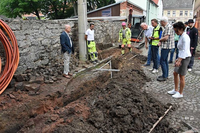 Zum Breitbandausbau in Greu&szlig;en (Foto: Wahlkreisb&uuml;ro Grund)