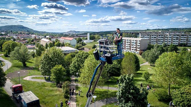 Fünftes Konzert von oben (Foto: Stadt Sondershausen) Fünftes Konzert von oben (Foto: Stadt Sondershausen)